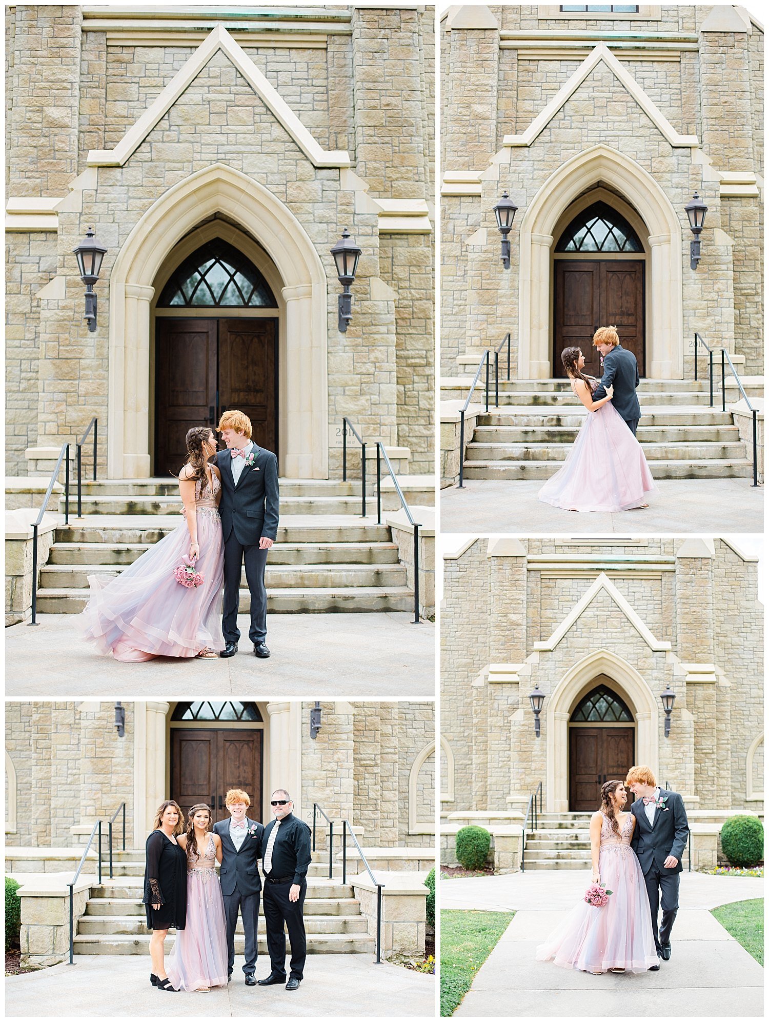 prom photography with high school couple in cleveland, tennessee