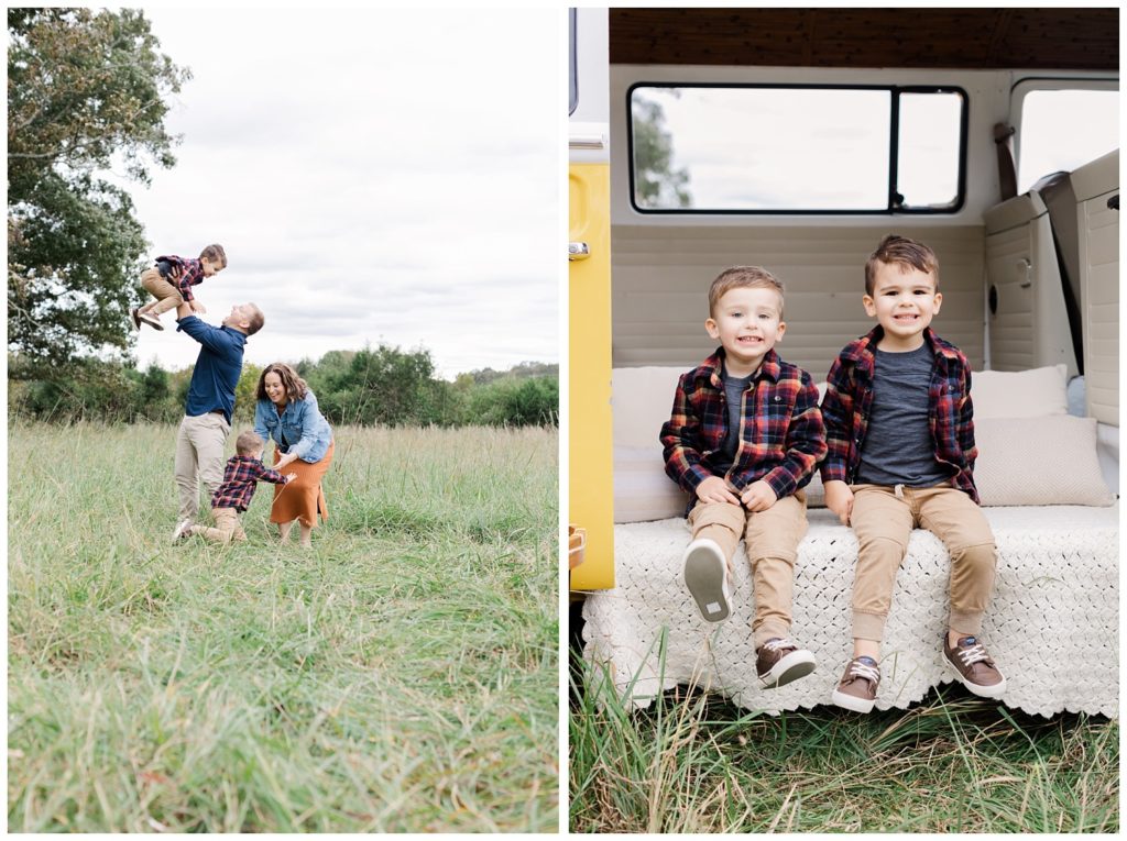 Chattanooga family photographer at fall mini sessions