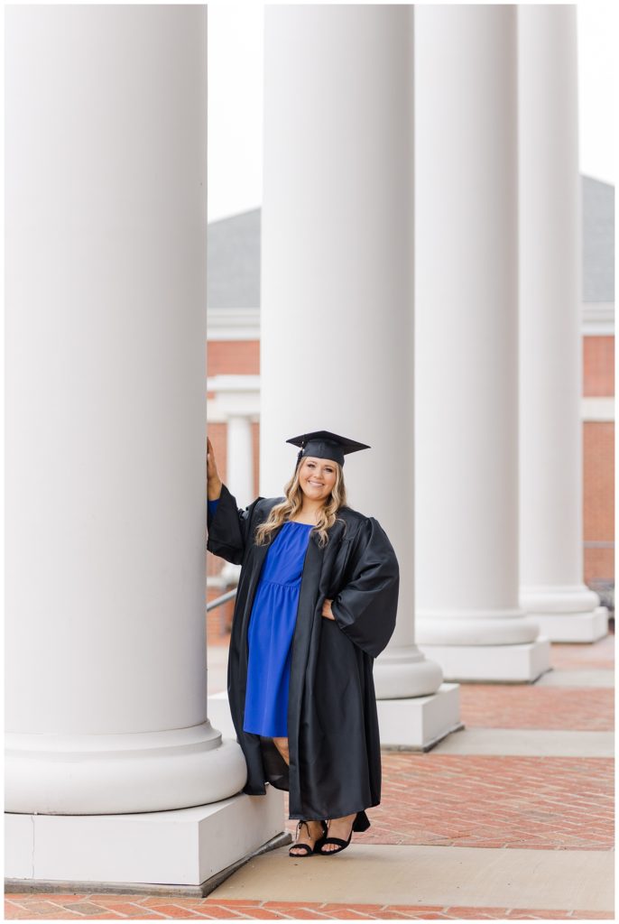 college graduation session at Lee University in Cleveland