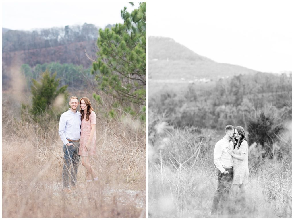 engagement session at Chestnut Street Trailhead in Chattanooga